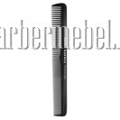 Премиальная мужская расческа REBEL BARBER Total Black R340
